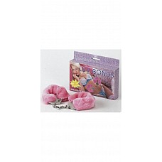     LOVE CUFFS PINK PLUSH 
