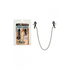 <strong>Зажимы на соски Nipple Clamps Silver Beaded с цепью металлические</strong> <br />
Зажимы на соски Nipple Clamps Silver Beaded соединенные между собой цепью.<div class="charTableblock"><div><span>Тип</span>: для сосков</div><div><span>Особенности</span>: с цепочкой</div><div><span>Производитель</span>: California Exotic Novelties, США</div></div> Зажимы на соски Nipple Clamps Silver Beaded с цепью металлические 
Зажимы на соски Nipple Clamps Silver Beaded соединенные между собой цепью.