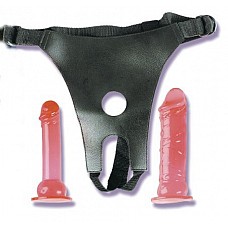  Crotchless strap on Harness 
    .