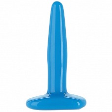 Glo - Slim Anal Plug - Blue 
