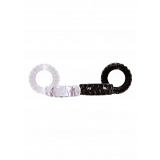  TREADS MENS RING THIN BLACK NSN-0905-23 
      .