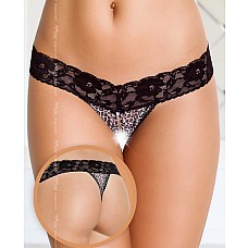 <strong>Сексуальные трусики с кружевным пояском</strong> <br />
Сексуальные трусики с кружевным пояском<div class="charTableblock"><div><span>Размер</span>: S (42-44); M (44-46)</div><div><span>Цвет</span>: другой</div><div><span>Производитель</span>: SoftLine, Польша</div><div><span>В наличии</span>: S-M, леопард</div></div> Сексуальные трусики с кружевным пояском 
Сексуальные трусики с кружевным пояском