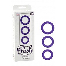 ����� ����������� ����� Posh Silicone Love Rings ���������� 
����� Posh Silicone Love Rings - ��� ����������� ������ ������� ��������. ����� ������������ ��� �� �����������, ��� � ������������. 100% ����������� ������� ����� ����������, ������� �������� ������������ � ��������, ����� ������� ��������������� �������.