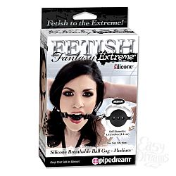   Fetish Fantasy Extreme Silicone Breathable Ball Gag - Medium 