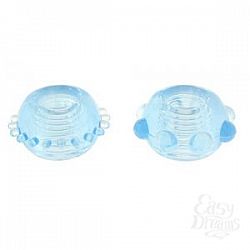 Набор голубых эрекционных колец POWER STRETCHY   Набор голубых эрекционных колец POWER STRETCHY