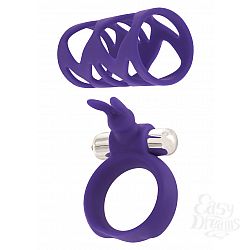   TICKLER BUNNY RING SET PURPLE 10253TJ