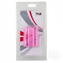 Пупырчатые насадки на пальцы розового цвета  Пупырчатые насадки на пальцы розового цвета