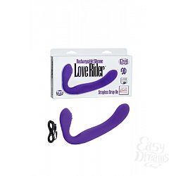      ReCNargeable Silicone Love Rider Strapless Strap-On