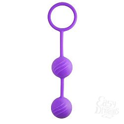 Фиолетовые вагинальные шарики Kegel Ball  Фиолетовые вагинальные шарики Kegel Ball