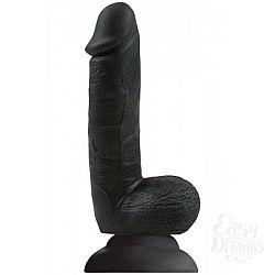  Colours - Softies 6 Dildo - Black   