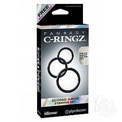    3-   Silicone 3-Ring Stamina Set 