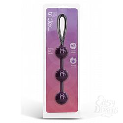 Фиолетовые вагинальные шарики с петлёй  Фиолетовые вагинальные шарики с петлёй