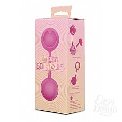 Розовые вагинальные шарики с вибрацией  Розовые вагинальные шарики с вибрацией