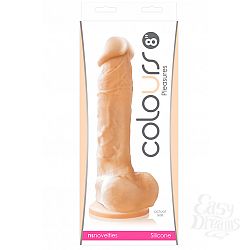   Colours Pleasures - 8 Dildo - White
