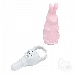    4PLAY FINGER RING VIBE RABBIT PINK