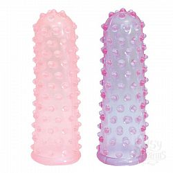    2     FINGER SLEEVES PURPLE/PINK
