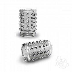Прозрачная насадка на пенис с шишечками STAY HARD COCK SLEEVE 02 CLEAR Прозрачная насадка на пенис с шишечками STAY HARD COCK SLEEVE 02 CLEAR