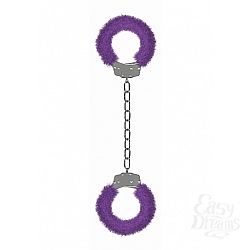  Beginner s Legcuffs Furry Purple SH-OU007PUR