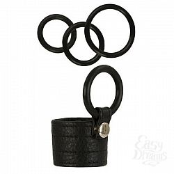   Adonis Zeus Leather Cockring, 