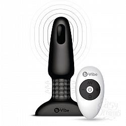  �������� �������-������ � ������� �������� B-Vibe Rimming Plug BLACK