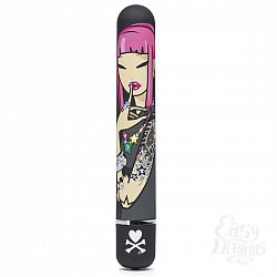 ׸    CLASSIC VIBRATOR BLACK PINK LIPSTICK WOMAN - 18,4 .