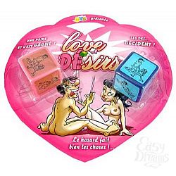      Love Dice in Blister Card 