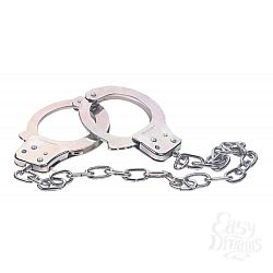        CHROME HANDCUFFS METAL HANDCUFFS W. KEY