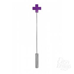    Leather  Cross Tiped Crop  - - 56 .