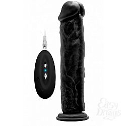  ׸ - Vibrating Realistic Cock 11  - 27,5 .