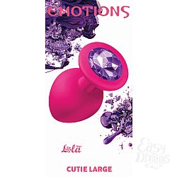    Emotions Cutie Large Pink dark purple crystal 4013-02Lola