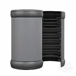 Серый мастурбатор с ребрышками FLEXIBLE MASTURBATOR STROKER   Серый мастурбатор с ребрышками FLEXIBLE MASTURBATOR STROKER