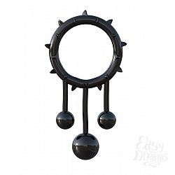 Чёрное эрекционное кольцо Original Ball Banger  Чёрное эрекционное кольцо Original Ball Banger