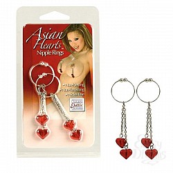       Asian Hearts Nipple Rings2608-10CDSE