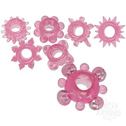 Набор из 7 эрекционных колец RING RING RING  Набор из 7 эрекционных колец RING RING RING