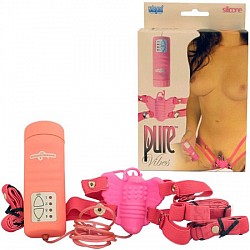Стимулятор клитора Strap-On Vibr. Butterfly Pink  Стимулятор клитора Strap-On Vibr. Butterfly Pink