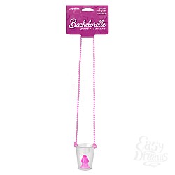     Pecker Shot Glass Necklace PINK 792620PD