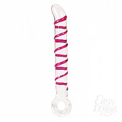    GLASS WORXX CRYSTAL PACIFIER PINK, 17 , 