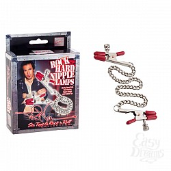     Phil Varone Rock Hard Nipple Clamps Red 2975-50BXSE