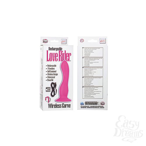  3  -   Rechargeable Love Rider Wireless Curve   