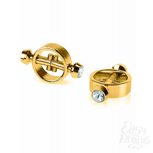 ���������� 4  ������ �� ����� Fetish Fantasy Gold Magnetic Clamps �� ������� �������