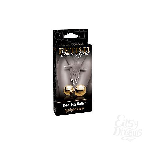  3    Fetish Fantasy Gold Ben-Wa Balls 