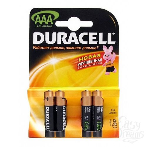  1:   AA Duracel New LR03 4 