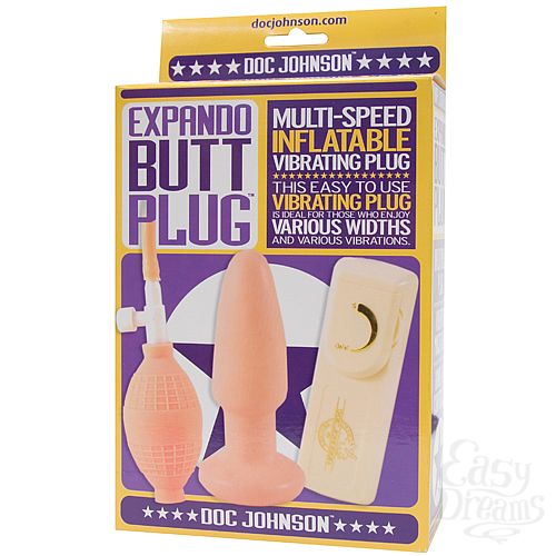  3     EXPANDO BUTT PLUG 1181-00 BX DJ