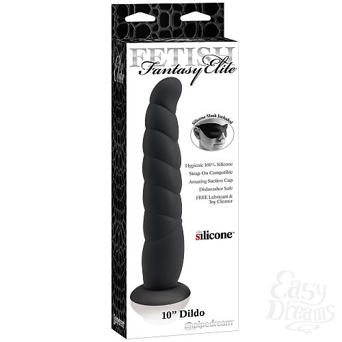  2  -   10 Dildo  Black