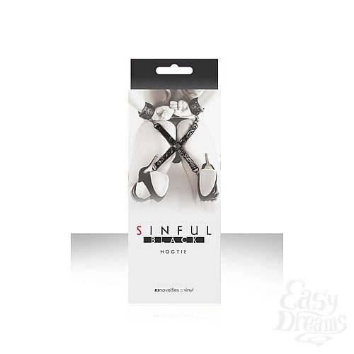  1:    Sinful Black Hogtie 
