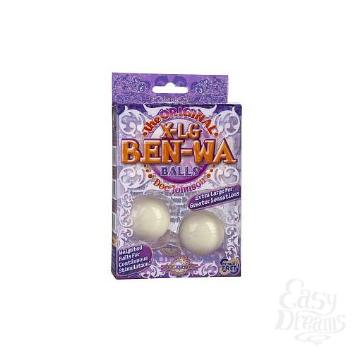  3     X-Large Ben Wa Balls - Ivory