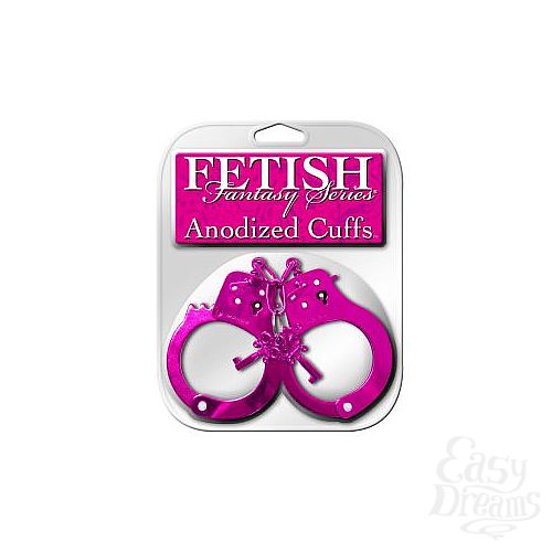  2   Anodized Cuffs pink