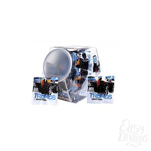  2     TREADS MENS RING THIN 