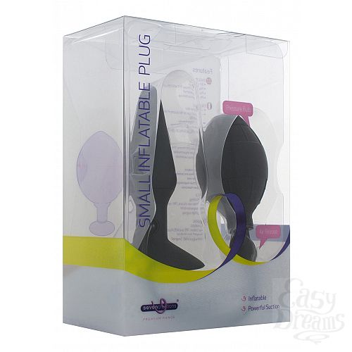  2     SMALL INFLATABLE PLUG BLACK  N009B1F135B1SC