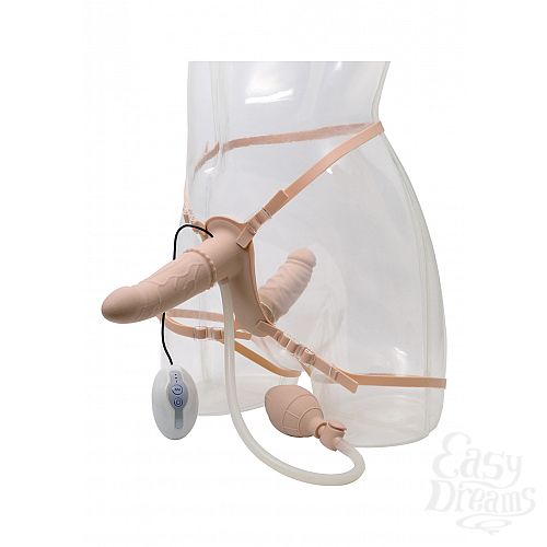  1:   DOUBLE VIBRATING STRAP-ON FLESH A004W1F093Y4SC